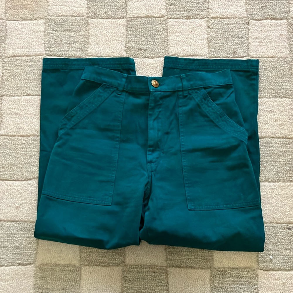 Big Bud Press • Teal Work Pants • S